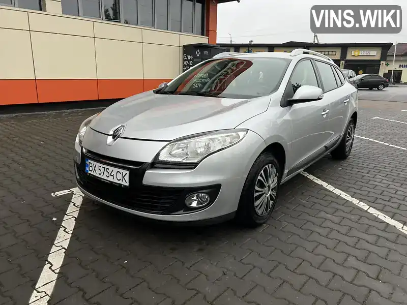 Універсал Renault Megane 2013 1.46 л. Ручна / Механіка обл. Хмельницька, Хмельницький - Фото 1/21