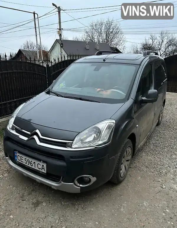 Минивэн Citroen Berlingo 2015 1.56 л. Ручная / Механика обл. Черновицкая, Черновцы - Фото 1/8