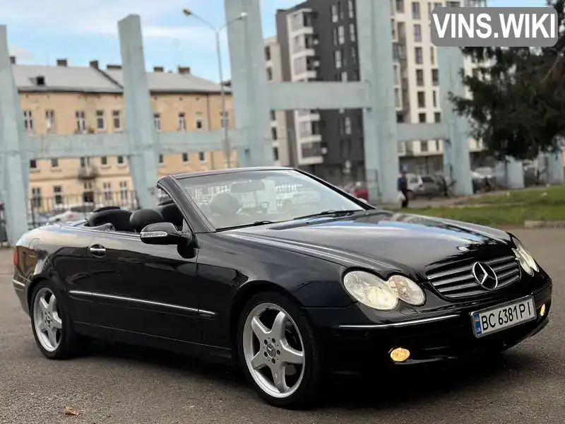 Кабріолет Mercedes-Benz CLK-Class 2003 1.8 л. обл. Львівська, Львів - Фото 1/13