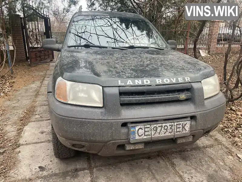 Позашляховик / Кросовер Land Rover Freelander 1999 1.99 л. Ручна / Механіка обл. Чернігівська, Чернігів - Фото 1/6