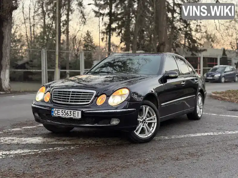 Седан Mercedes-Benz E-Class 2002 2.7 л. Автомат обл. Чернівецька, Чернівці - Фото 1/21