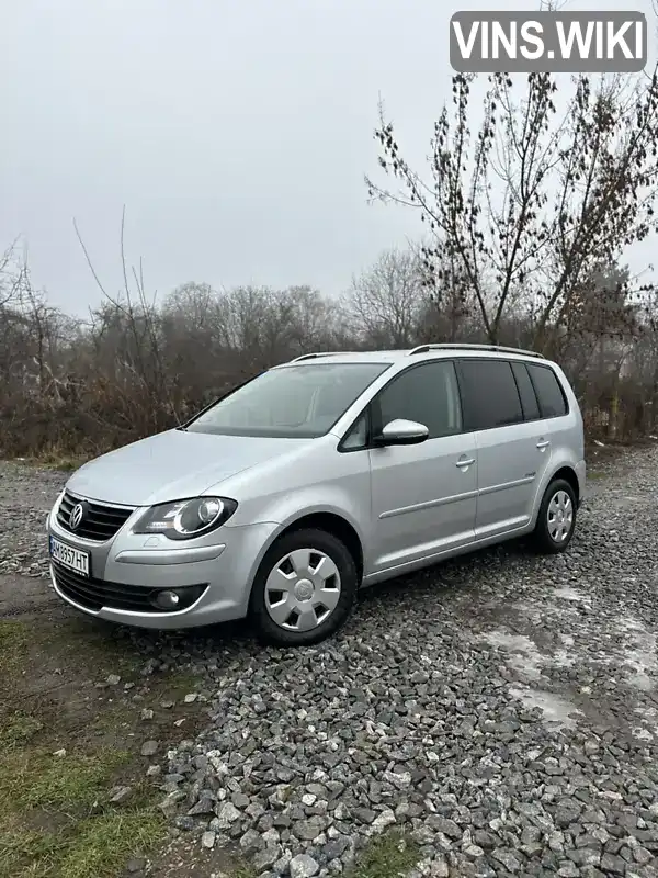 Минивэн Volkswagen Touran 2009 1.4 л. Ручная / Механика обл. Житомирская, Бердичев - Фото 1/17