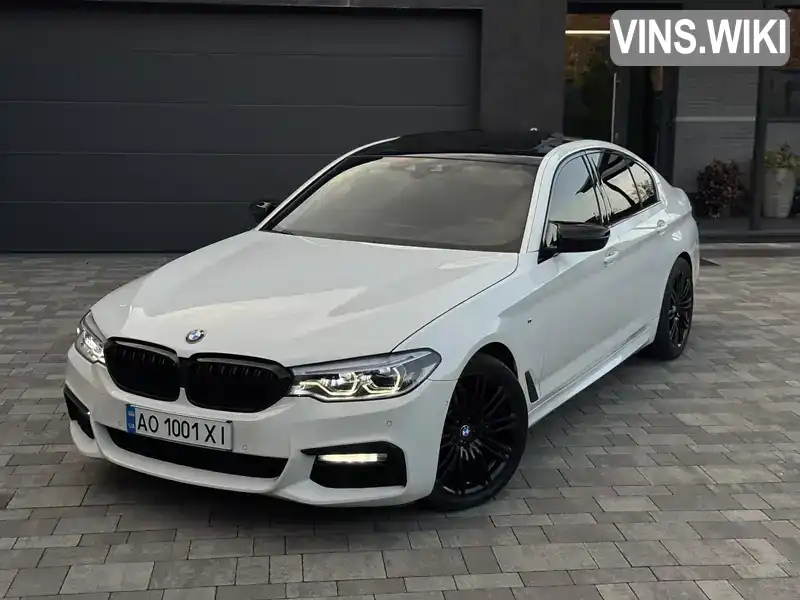 Седан BMW 5 Series 2018 3 л. Автомат обл. Закарпатська, Мукачево - Фото 1/21