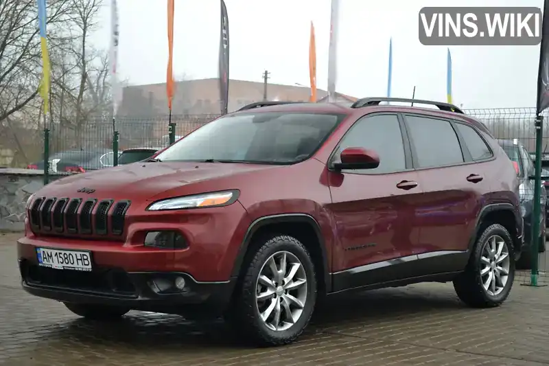 Внедорожник / Кроссовер Jeep Cherokee 2018 2.36 л. Автомат обл. Житомирская, Бердичев - Фото 1/21