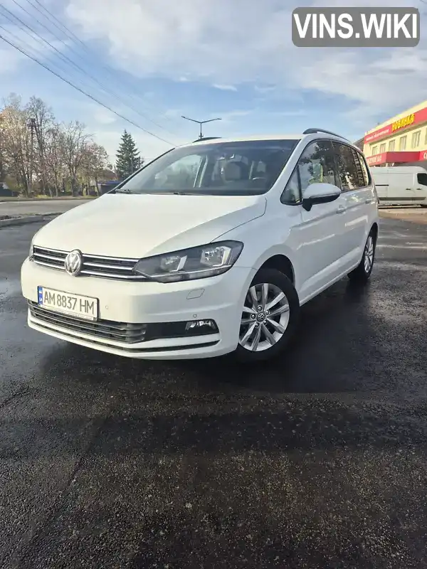 Мікровен Volkswagen Touran 2018 1.6 л. Автомат обл. Житомирська, Коростень - Фото 1/21