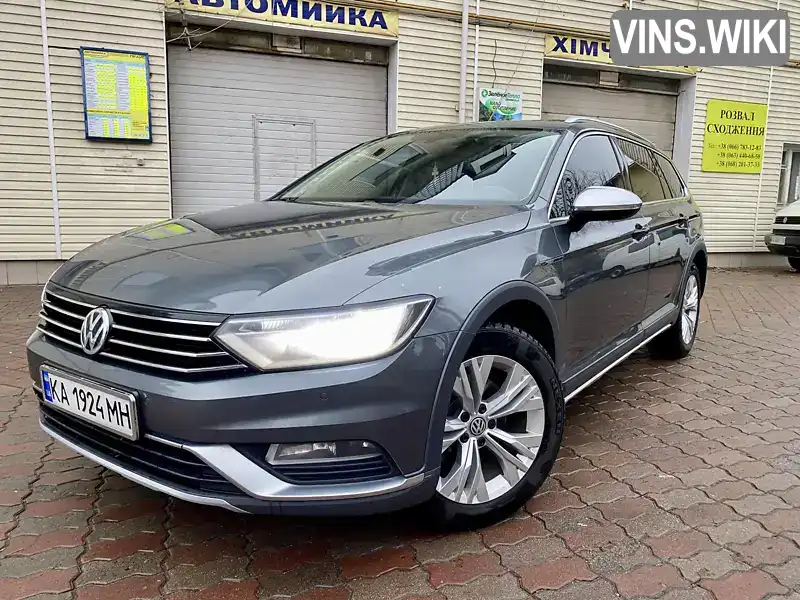 Універсал Volkswagen Passat Alltrack 2017 2 л. Ручна / Механіка обл. Київська, Київ - Фото 1/21