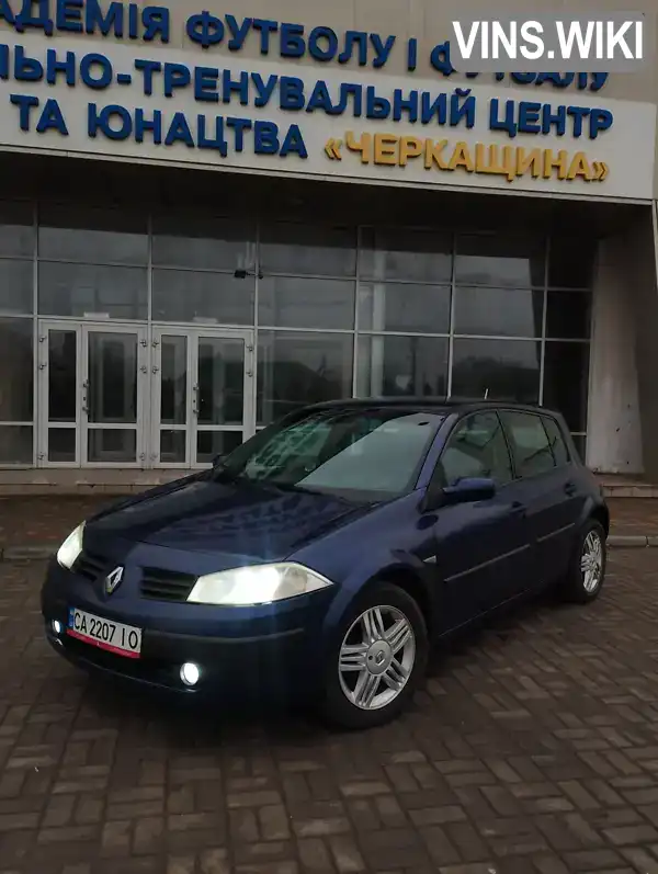 Хетчбек Renault Megane 2003 null_content л. обл. Черкаська, Черкаси - Фото 1/9