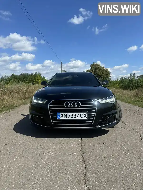 Седан Audi A6 2015 1.8 л. Робот обл. Житомирська, Житомир - Фото 1/19