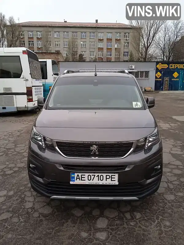 Минивэн Peugeot Rifter 2020 1.56 л. Ручная / Механика обл. Днепропетровская, Днепр (Днепропетровск) - Фото 1/21