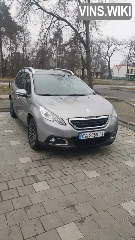 Внедорожник / Кроссовер Peugeot 2008 2015 1.2 л. Автомат обл. Черкасская, Черкассы - Фото 1/7