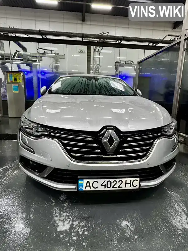 Седан Renault Talisman 2017 1.5 л. Ручна / Механіка обл. Волинська, location.city.volodymyr - Фото 1/12