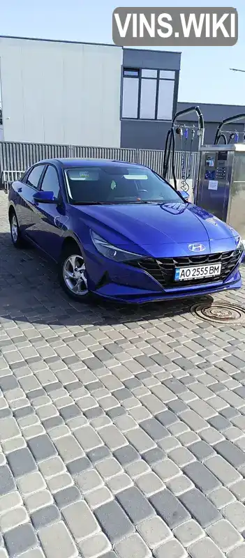 Седан Hyundai Elantra 2021 1.59 л. Автомат обл. Закарпатская, Мукачево - Фото 1/21