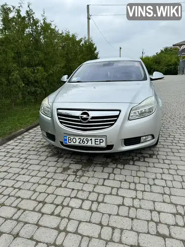 Седан Opel Insignia 2010 2 л. Ручная / Механика обл. Тернопольская, Чортков - Фото 1/21