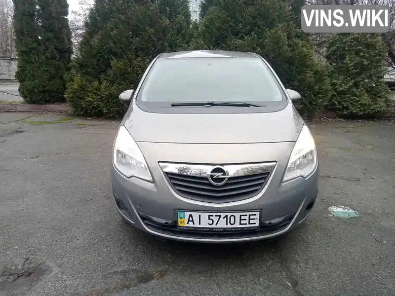 W0LSD9EB5B4036546 Opel Meriva 2010 Микровэн 1.3 л. Фото 4