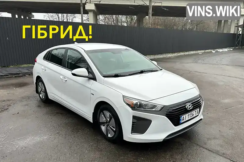 Хетчбек Hyundai Ioniq 2019 1.58 л. Автомат обл. Київська, Київ - Фото 1/21