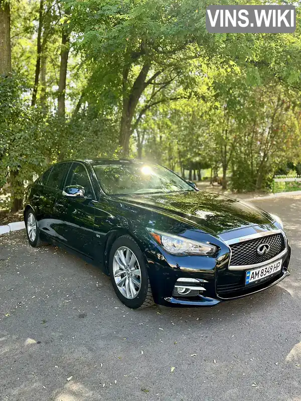 Седан Infiniti Q50 2016 3 л. Автомат обл. Житомирська, Житомир - Фото 1/9