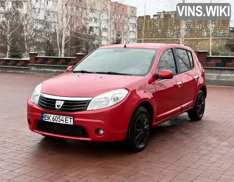 Хетчбек Dacia Sandero 2010 1.46 л. Ручна / Механіка обл. Рівненська, Рівне - Фото 1/21