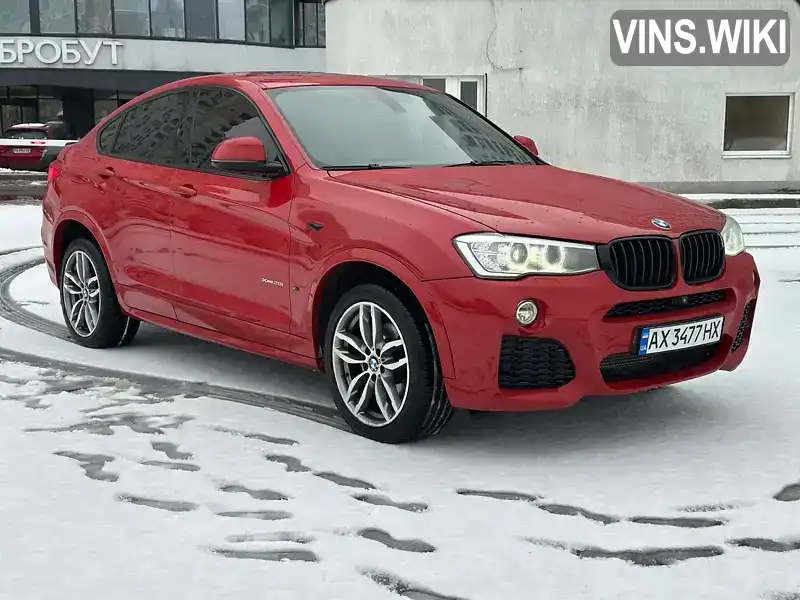 Позашляховик / Кросовер BMW X4 2014 2 л. Автомат обл. Київська, Київ - Фото 1/21