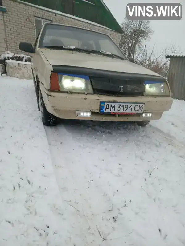 Хетчбек ВАЗ / Lada 2108 1987 1.5 л. Ручна / Механіка обл. Житомирська, Черняхів - Фото 1/6