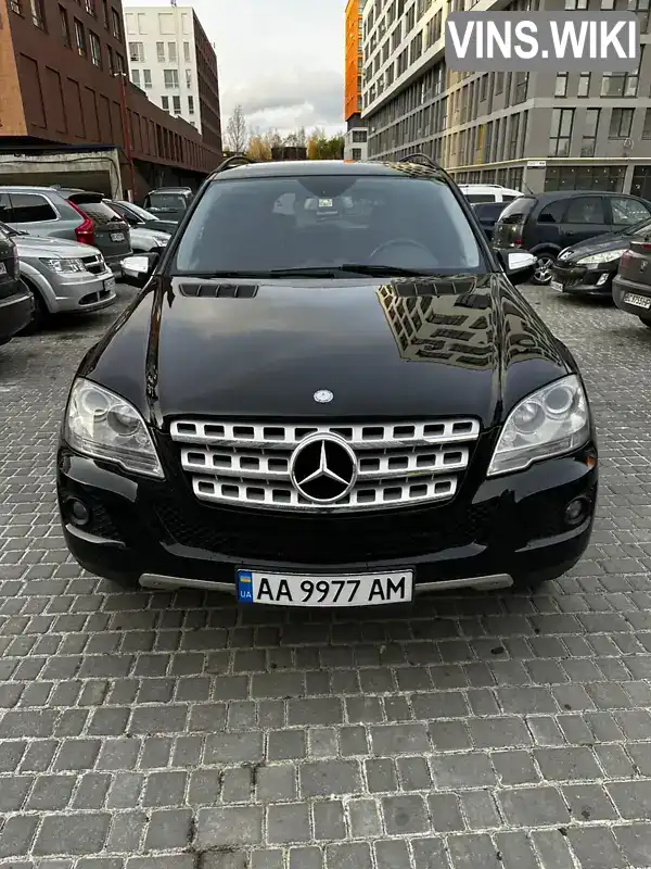 Позашляховик / Кросовер Mercedes-Benz M-Class 2009 3.5 л. Автомат обл. Львівська, Львів - Фото 1/16