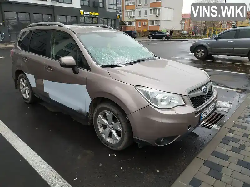 JF1SJDLZ3EG109001 Subaru Forester 2014 Позашляховик / Кросовер 2 л. Фото 4