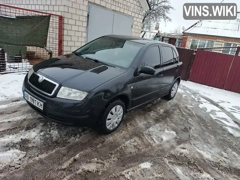 Хэтчбек Skoda Fabia 2003 1.39 л. Ручная / Механика обл. Винницкая, Винница - Фото 1/15