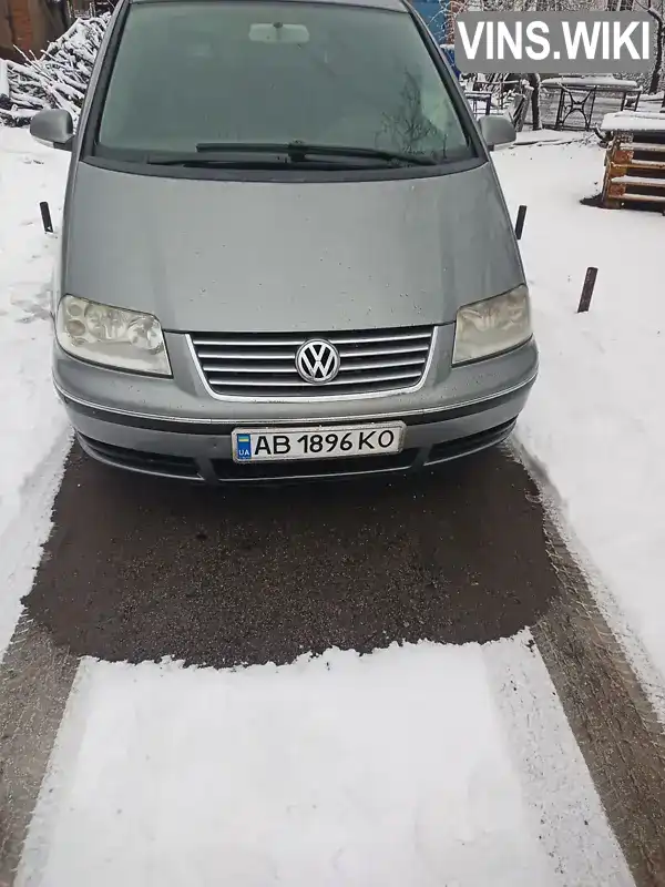 Минивэн Volkswagen Sharan 2005 1.9 л. Автомат обл. Винницкая, Винница - Фото 1/21