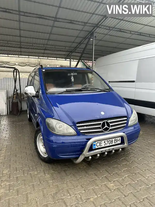 Мінівен Mercedes-Benz Vito 2006 2.15 л. Ручна / Механіка обл. Чернівецька, Герца - Фото 1/14