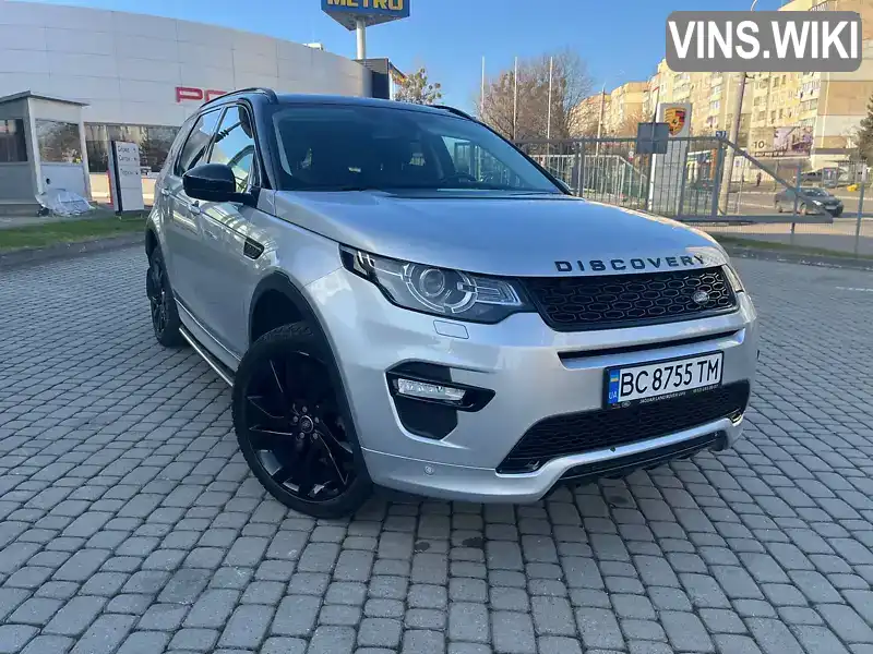 Внедорожник / Кроссовер Land Rover Discovery Sport 2018 2 л. Автомат обл. Львовская, Львов - Фото 1/21