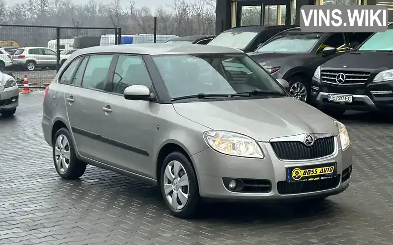 Универсал Skoda Fabia 2008 1.2 л. Ручная / Механика обл. Черновицкая, Черновцы - Фото 1/18