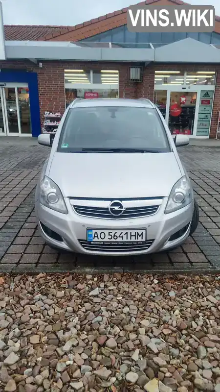 Минивэн Opel Zafira 2010 1.91 л. Ручная / Механика обл. Закарпатская, Хуст - Фото 1/12