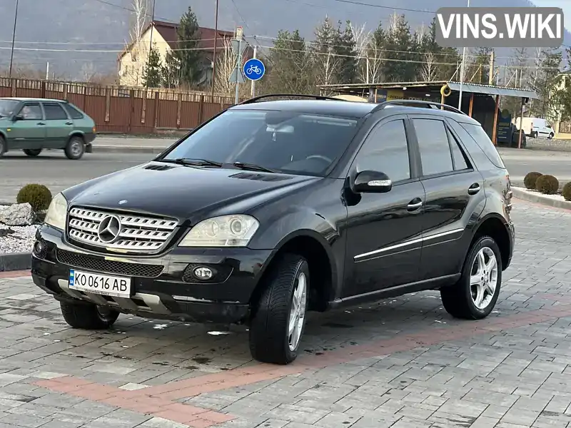 Позашляховик / Кросовер Mercedes-Benz M-Class 2006 3 л. Автомат обл. Закарпатська, Хуст - Фото 1/16