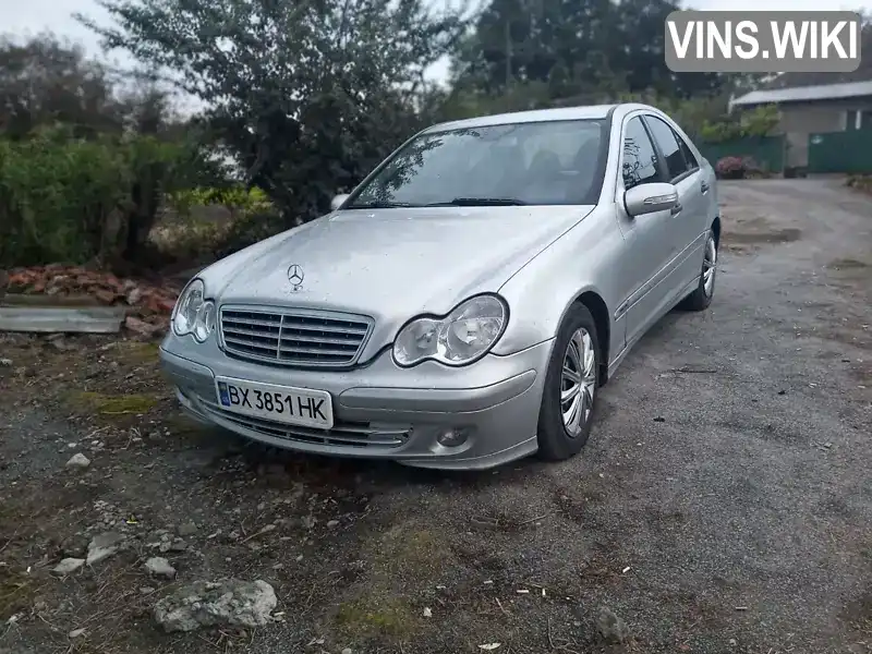 Седан Mercedes-Benz C-Class 2004 2.2 л. Ручна / Механіка обл. Хмельницька, Старокостянтинів - Фото 1/8