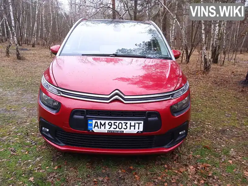 Минивэн Citroen Grand C4 Spacetourer 2018 1.5 л. Ручная / Механика обл. Киевская, Киев - Фото 1/21