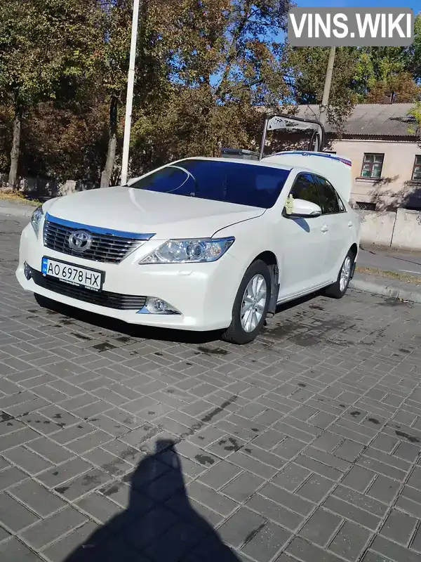 Седан Toyota Camry 2012 2.49 л. Автомат обл. Дніпропетровська, Кам'янське (Дніпродзержинськ) - Фото 1/21