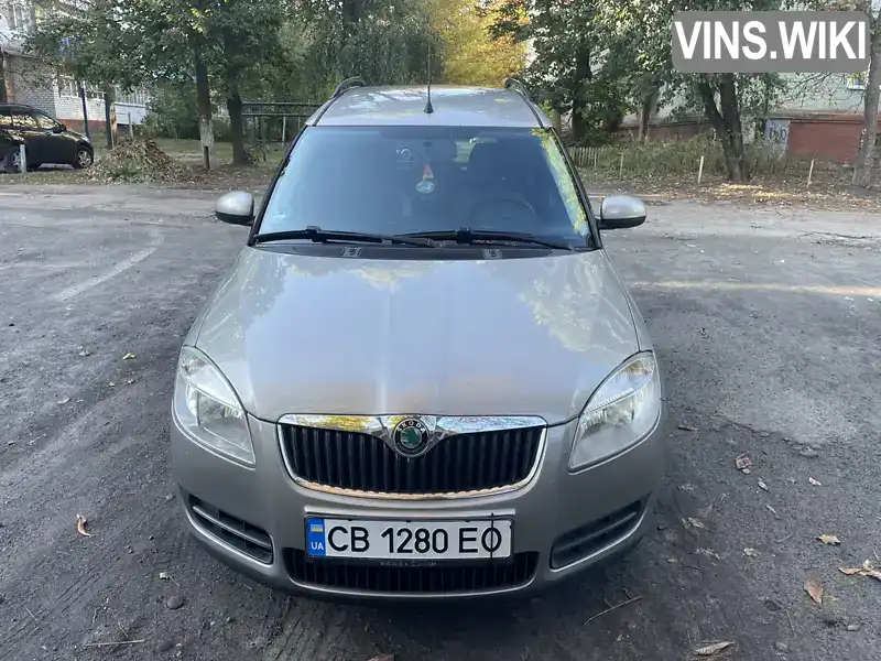 Микровэн Skoda Roomster 2009 1.6 л. Автомат обл. Черниговская, Чернигов - Фото 1/21