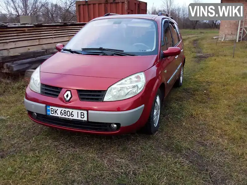 Мінівен Renault Grand Scenic 2004 1.87 л. Ручна / Механіка обл. Тернопільська, Кременець - Фото 1/21