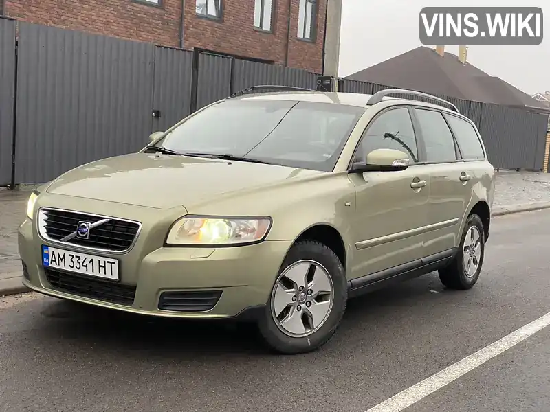 Универсал Volvo V50 2008 1.6 л. Ручная / Механика обл. Житомирская, Житомир - Фото 1/21