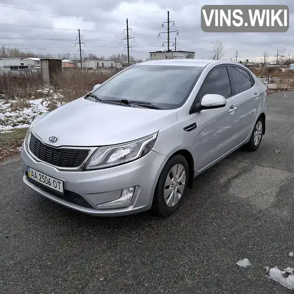 Седан Kia Rio 2012 1.59 л. Ручная / Механика обл. Киевская, Киев - Фото 1/21