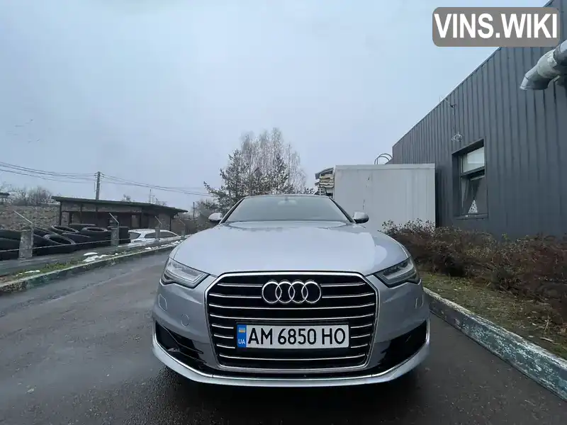 WAUZZZ4G5GN021736 Audi A6 2015 Седан 1.97 л. Фото 2