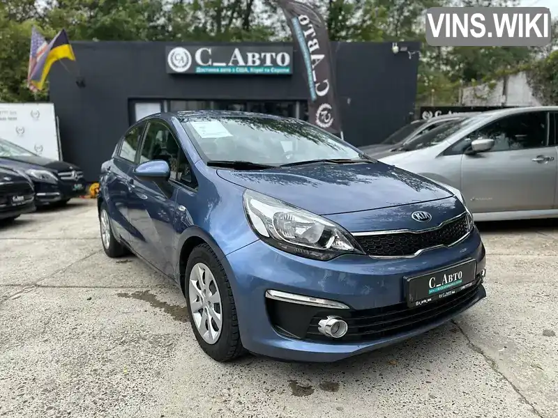 KNADN412AF6538828 Kia Rio 2015 Седан 1.4 л. Фото 1