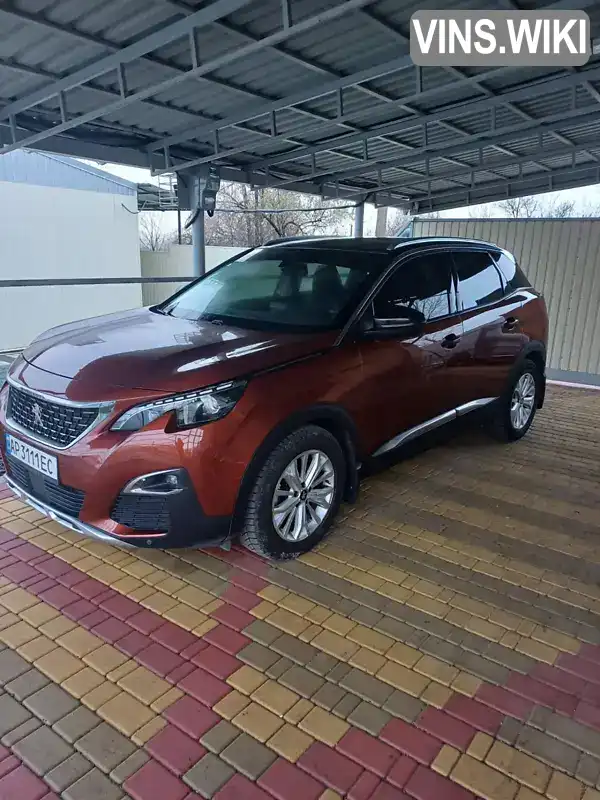 Внедорожник / Кроссовер Peugeot 3008 2017 2 л. Автомат обл. Запорожская, Запорожье - Фото 1/11