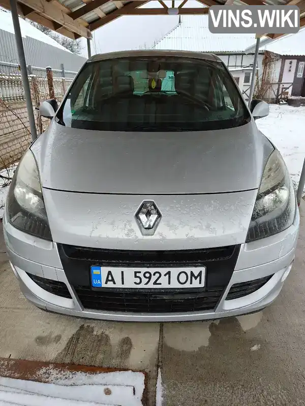 Мінівен Renault Scenic 2011 1.6 л. Ручна / Механіка обл. Київська, Київ - Фото 1/20