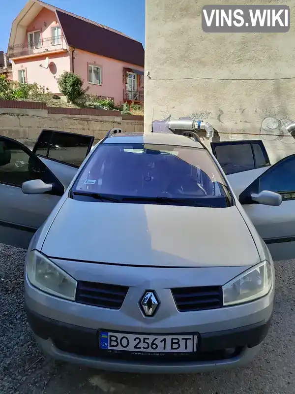 Универсал Renault Megane 2003 1.87 л. Ручная / Механика обл. Тернопольская, Борщев - Фото 1/6