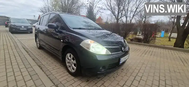 Хетчбек Nissan TIIDA 2007 1.6 л. Автомат обл. Закарпатська, Мукачево - Фото 1/14