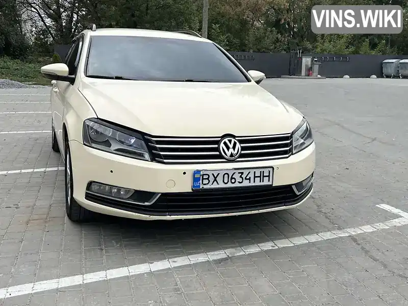 Универсал Volkswagen Passat 2013 1.4 л. Ручная / Механика обл. Хмельницкая, Каменец-Подольский - Фото 1/21