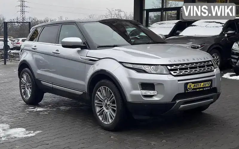 Позашляховик / Кросовер Land Rover Range Rover Evoque 2012 2.18 л. Автомат обл. Чернівецька, Чернівці - Фото 1/19