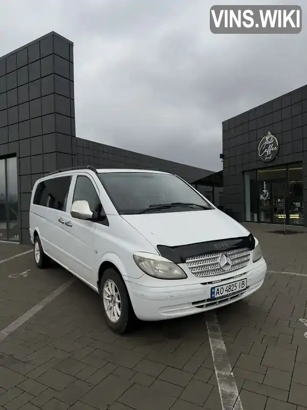 Минивэн Mercedes-Benz Vito 2008 2.2 л. Автомат обл. Закарпатская, Тячев - Фото 1/21