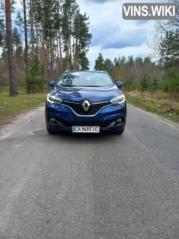 Позашляховик / Кросовер Renault Kadjar 2016 1.46 л. Автомат обл. Черкаська, Черкаси - Фото 1/21