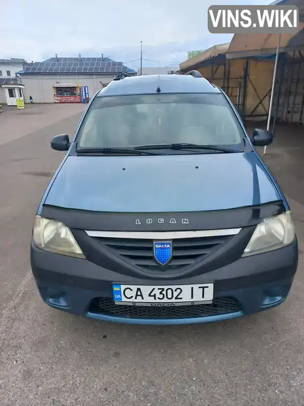 Седан Dacia Logan 2008 1.6 л. обл. Черкаська, Черкаси - Фото 1/8